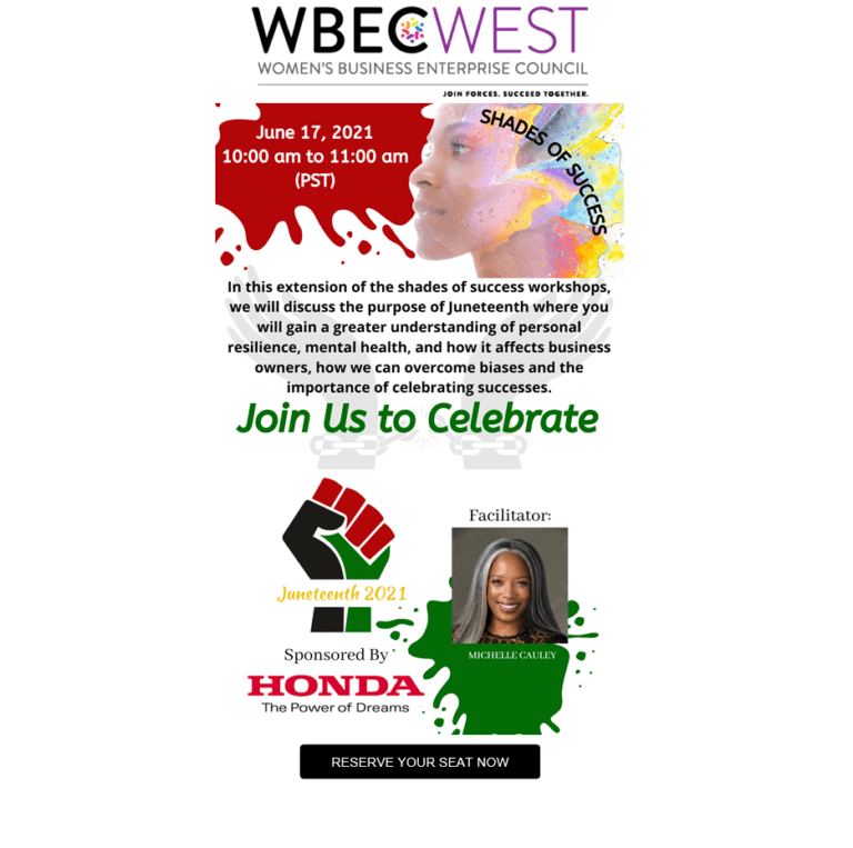 WBECWest Juneteenth Event