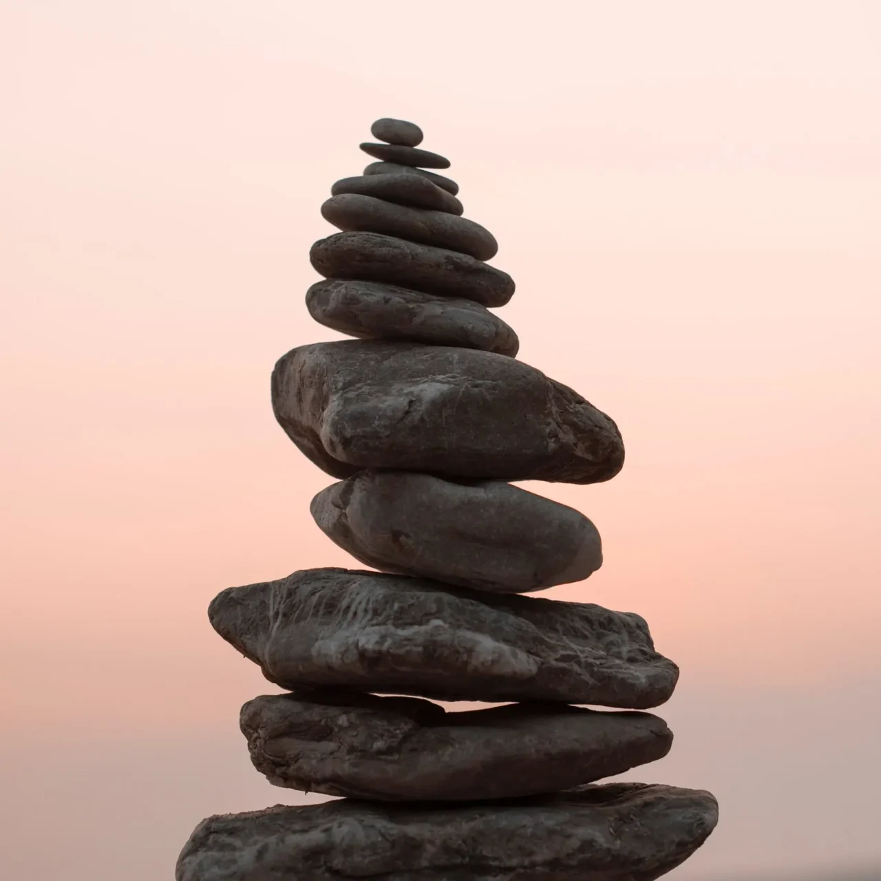 A stack of rocks.