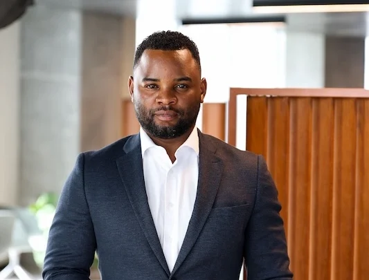 A guy in a suit.